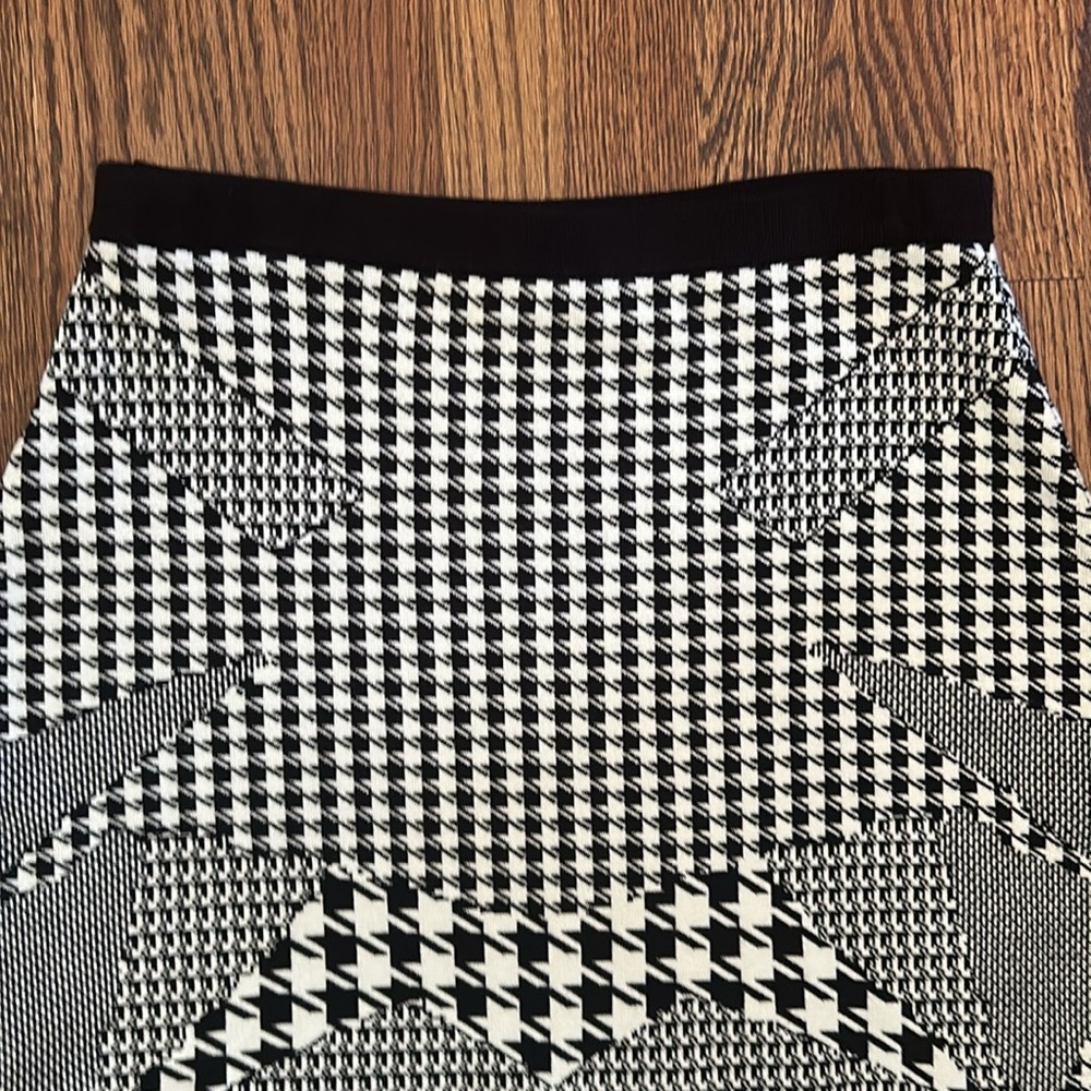 Grace Elements Houndstooth Geometric Pattern Knit… - image 3